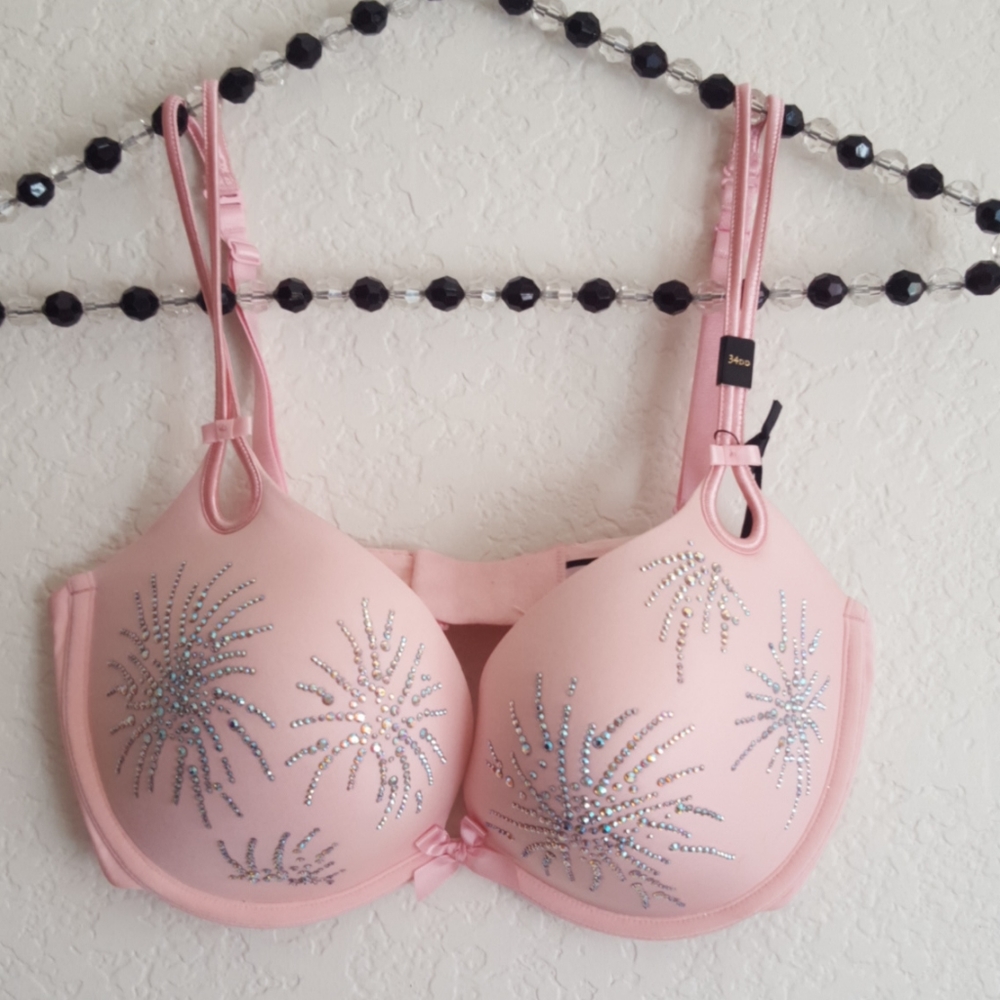 Victoria's secret swarovski pink push up - Picture 1 of 3